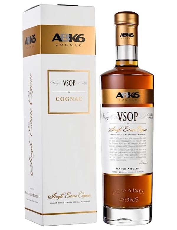 ABK6  Single estate Cognac vsop Gift box 40% 70cl