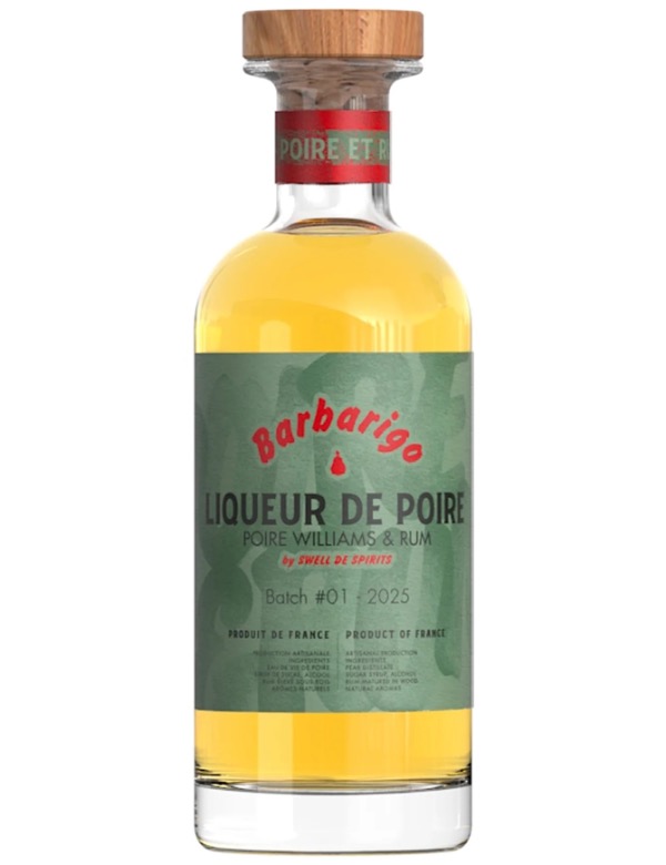 Swell de Spirits Barbarigo Liqueur de Poire  en  Rum 25% 70cl
