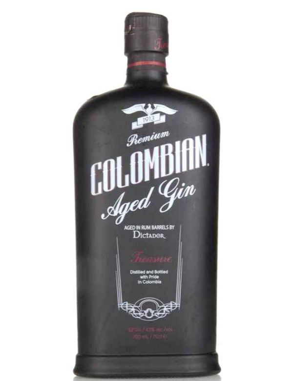 Treasure Colombian aged gin 43% 70cl