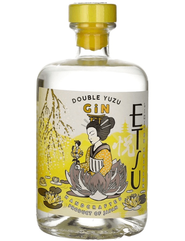 Gin Etsu, 70cl 43°, gin Japonais