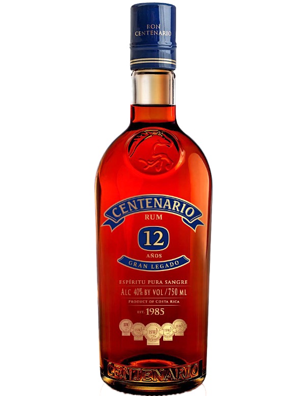 Centenario Rum 12y Costa Rica 40% 70cl