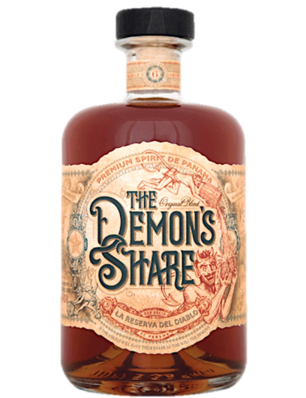 The Demon s Share Spiced Rum Panama 40% 70cl.