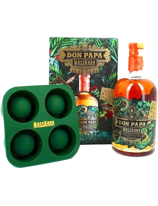 Don Papa Maskara gift pack 40% 70cl.