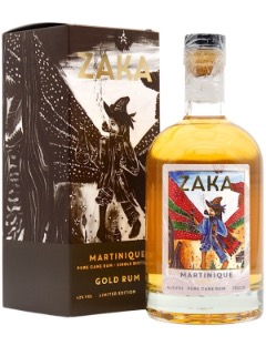 Zaka Martinique Gold Limited edition 42% 70cl.