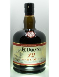 El Dorado Rum 12 Years  Guyana 40% 70cl