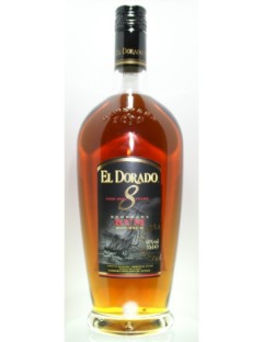 El dorado Rum 8 years 70cl  40%