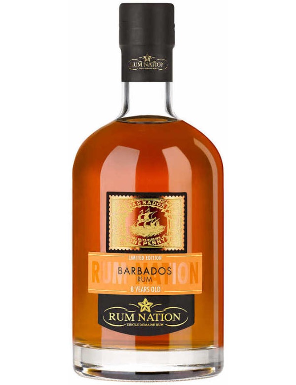 Rum Nation Barbados 8y 40% 70cl