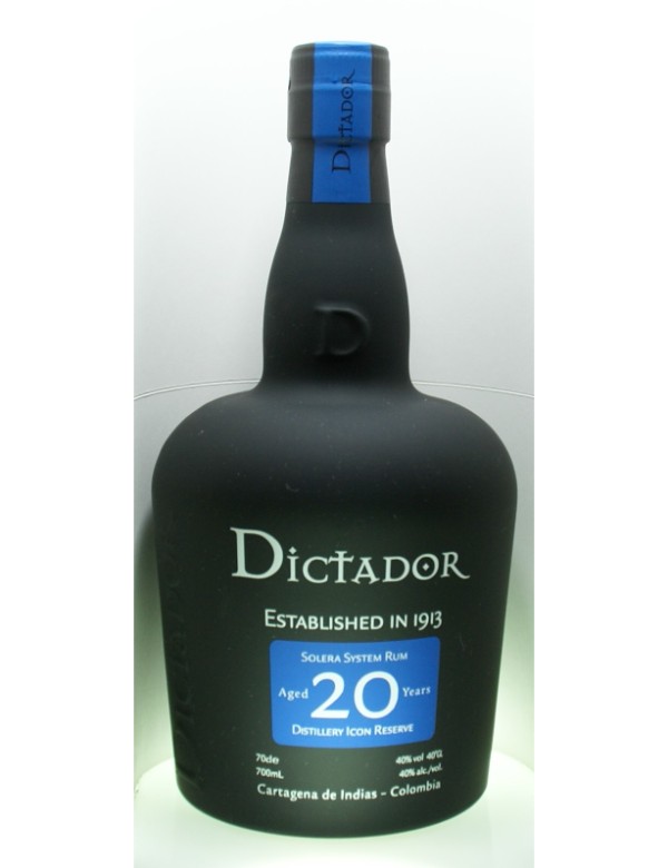 Dictador Rum 20Y 40% 70cl