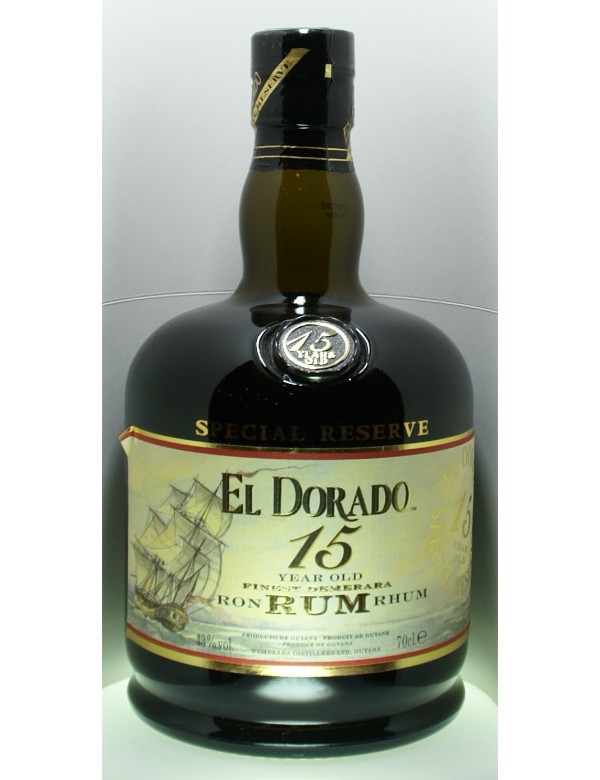 El Dorado 15Y Guyana RUM 43% 70cl