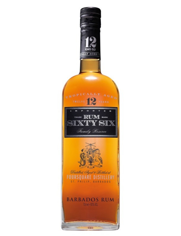 Sixty Six 12 y Foursquare Distillery Barbados 70cl 40%