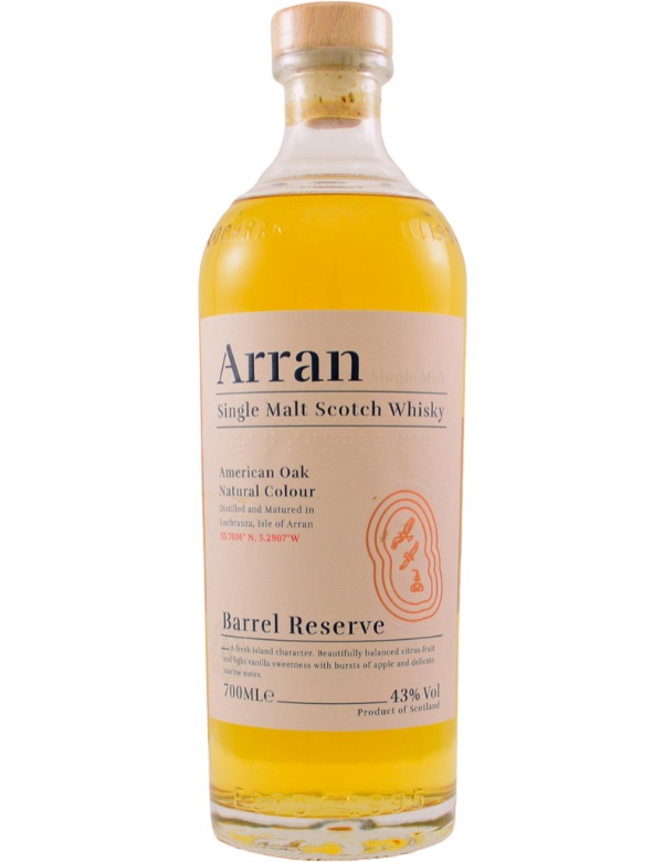 Arran Barrel Reserve 43% 70cl.