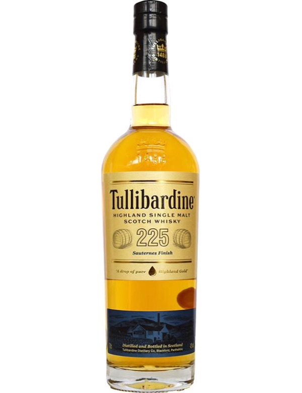 Tullibardine 225 Sauternes Cask Finish 43% 70cl.