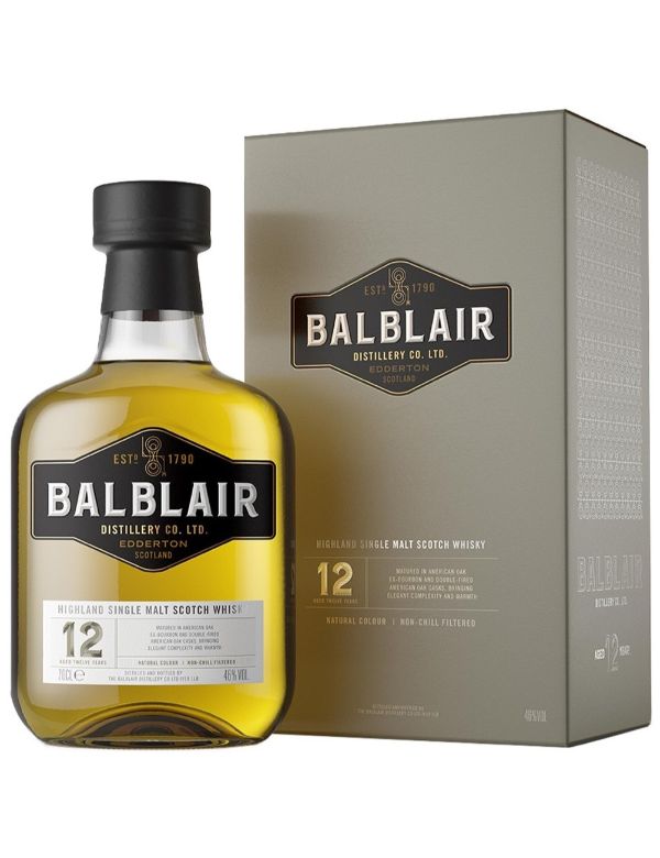 Balblair 12 years single malt 46% 70cl