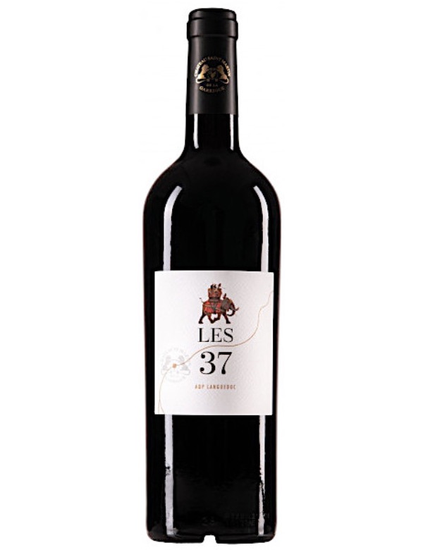 Saint Martin de la Garrigue les 37 Rouge 2021 75cl.