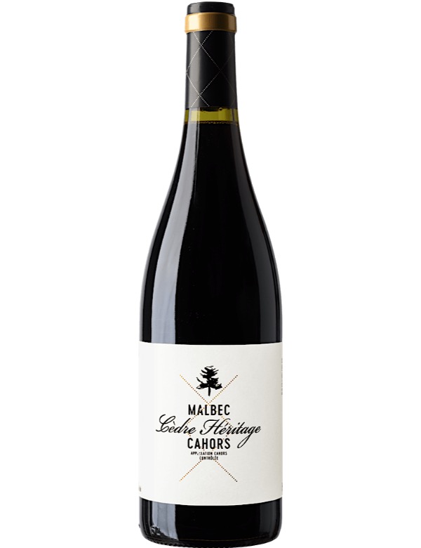 Cedre Heritage Rouge Cahors 2022 75cl