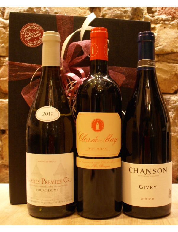 Great French Wines 3x75cl Gift Box