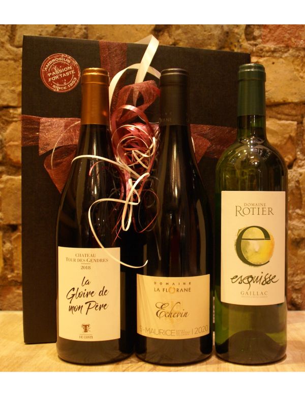 Organic Wines 3x75cl Gift Box