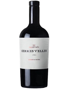 MontRubi Serres Velles Garnatxa Negra 2020 Nature 75cl